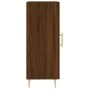 Oak brown engineered wood sideboard 34.5x34x90 cm by vidaXL, Sideboards - Ref: Foro24-828531, Price: 49,79 €, Discount: %