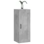 Engineered wood gray concrete wall cabinet 34.5x34x90 cm by vidaXL, Sideboards - Ref: Foro24-830512, Price: 39,46 €, Discount: %