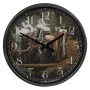 Gifts Amsterdam Wanduhr Flaschen in Kiste aus schwarzem Metall 51 cm von Gifts Amsterdam, Wanduhren - Ref: Foro24-439507, Pre...