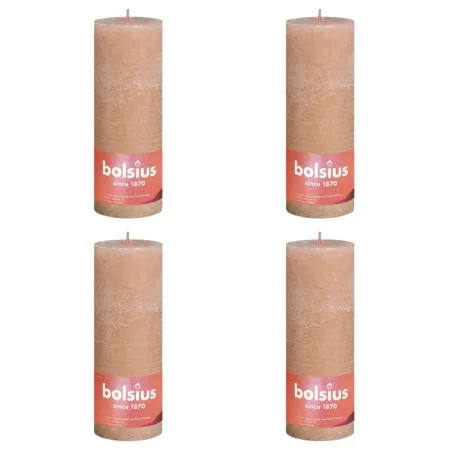 Bolsius Rustic Shine Candles 4 Einheiten Misty Pink 190x68 mm von Bolsius, Kerzen - Ref: Foro24-440845, Preis: 23,45 €, Rabat...