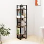 4-tier solid pine wood shelf 40x30x140 cm by vidaXL, Bookcases and shelves - Ref: Foro24-806425, Price: 59,28 €, Discount: %