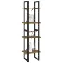 4-tier solid pine wood shelf 40x30x140 cm by vidaXL, Bookcases and shelves - Ref: Foro24-806425, Price: 59,28 €, Discount: %