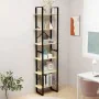 Solid pine wood storage shelf 60x30x210 cm by vidaXL, Bookcases and shelves - Ref: Foro24-806522, Price: 95,14 €, Discount: %