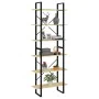 High solid pine wood shelf 80x30x210 cm by vidaXL, Bookcases and shelves - Ref: Foro24-806542, Price: 118,56 €, Discount: %