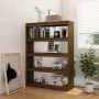 Raumteilerregal aus honigbraunem Kiefernholz, 100 x 30 x 135,5 cm von vidaXL, Bücherregale und Regale - Ref: Foro24-808221, P...