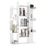 White plywood bookcase shelf 86x25.5x140 cm by vidaXL, Bookcases and shelves - Ref: Foro24-808900, Price: 85,70 €, Discount: %