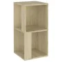 Sonoma oak plywood corner furniture 33x33x67 cm by vidaXL, Lockers and storage cabinets - Ref: Foro24-809020, Price: 43,03 €,...