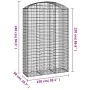 Gabion Korbbogen Form verzinktes Eisen 150x50x220/240 cm von vidaXL, Töpfe und Pflanzgefäße - Ref: Foro24-153461, Preis: 86,9...