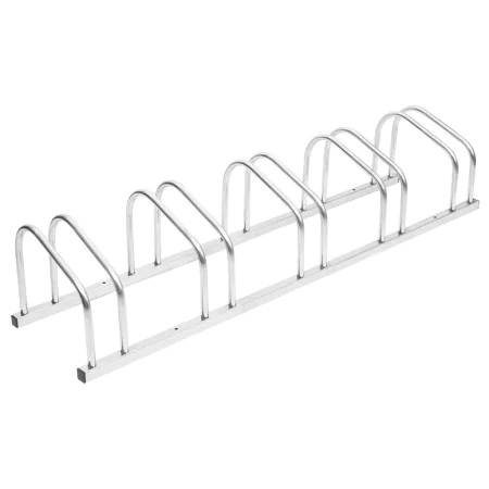 Bicycle rack for 5 galvanized steel bicycles by vidaXL, Bases and supports for storing bicycles - Ref: Foro24-154420, Price: ...