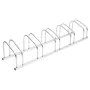 Bicycle rack for 5 galvanized steel bicycles by vidaXL, Bases and supports for storing bicycles - Ref: Foro24-154420, Price: ...