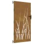 Corten steel garden gate grass design 85x175 cm by vidaXL, garden gates - Ref: Foro24-153224, Price: 210,92 €, Discount: %