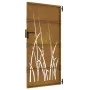 Corten steel garden gate grass design 85x175 cm by vidaXL, garden gates - Ref: Foro24-153224, Price: 210,92 €, Discount: %