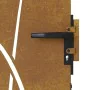 Corten steel garden gate grass design 85x175 cm by vidaXL, garden gates - Ref: Foro24-153224, Price: 210,92 €, Discount: %