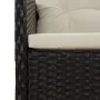 5-piece garden furniture set and black synthetic rattan cushions by vidaXL, Garden sets - Ref: Foro24-319681, Price: 258,30 €...