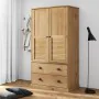 VIGO Kleiderschrank aus massivem Kiefernholz 90x55x176 cm von vidaXL, Kleiderschränke - Ref: Foro24-353163, Preis: 376,18 €, ...