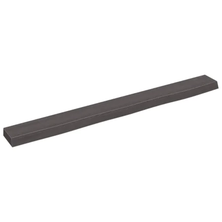 Dark brown treated oak wood wall shelf 100x10x4 cm by vidaXL, Shelves and shelves - Ref: Foro24-363795, Price: 32,62 €, Disco...