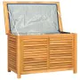 Garten-Aufbewahrungsbox mit massiver Teakholztasche 90x50x58 cm von vidaXL, Aufbewahrungsboxen für den Außenbereich - Ref: Fo...