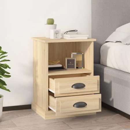 Nightstands 2 units Sonoma oak color 43x36x60 cm by vidaXL, Nightstands - Ref: Foro24-816335, Price: 93,92 €, Discount: %