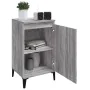 Bedside tables 2 units plywood gray 40x35x70 cm by vidaXL, Nightstands - Ref: Foro24-819657, Price: 57,93 €, Discount: %