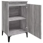 Bedside tables 2 units plywood gray 40x35x70 cm by vidaXL, Nightstands - Ref: Foro24-819657, Price: 57,93 €, Discount: %