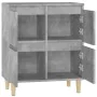 Concrete gray plywood sideboard 60x35x70 cm by vidaXL, Sideboards - Ref: Foro24-821160, Price: 68,44 €, Discount: %