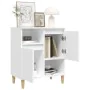 White plywood sideboard 60x35x70 cm by vidaXL, Sideboards - Ref: Foro24-821140, Price: 81,24 €, Discount: %