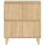 Sideboard aus Sonoma-Eichensperrholz, 60 x 35 x 70 cm von vidaXL, Sideboards - Ref: Foro24-821159, Preis: 86,81 €, Rabatt: %