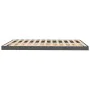 Solid gray pine wood bed frame 150x200 cm by vidaXL, Beds and slatted bases - Ref: Foro24-823441, Price: 126,84 €, Discount: %