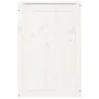 Solid white pine wood laundry trunk 44x44x66 cm by vidaXL, Laundry baskets - Ref: Foro24-823565, Price: 76,76 €, Discount: %