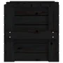 Solid black pine wood storage box 58x40.5x42 cm by vidaXL, Storage baskets - Ref: Foro24-824997, Price: 62,01 €, Discount: %