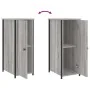 Nachttische 2 Stk. Technisches Holz Sonoma grau 32x42x80 cm von vidaXL, Nachttische - Ref: Foro24-825970, Preis: 56,43 €, Rab...