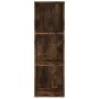 TV-Schrank/Regal aus geräuchertem Eichenholz, 36 x 30 x 114 cm von vidaXL, Bücherregale und Regale - Ref: Foro24-826655, Prei...