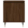 Brown oak engineered wood bedside table 40x30x50 cm by vidaXL, Nightstands - Ref: Foro24-826826, Price: 35,77 €, Discount: %