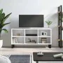 White engineered wood TV cabinet 103.5x30x50 cm by vidaXL, TV Furniture - Ref: Foro24-826996, Price: 65,86 €, Discount: %