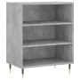 Engineered wood sideboard in concrete gray, 57x35x70 cm by vidaXL, Sideboards - Ref: Foro24-827128, Price: 51,32 €, Discount: %