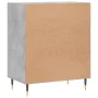 Engineered wood sideboard in concrete gray, 57x35x70 cm by vidaXL, Sideboards - Ref: Foro24-827128, Price: 51,32 €, Discount: %