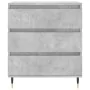 Concrete gray plywood sideboard 60x35x70 cm by vidaXL, Sideboards - Ref: Foro24-827176, Price: 59,58 €, Discount: %