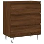 Oak brown plywood sideboard 60x35x70 cm by vidaXL, Sideboards - Ref: Foro24-827187, Price: 64,66 €, Discount: %