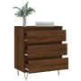 Oak brown plywood sideboard 60x35x70 cm by vidaXL, Sideboards - Ref: Foro24-827187, Price: 64,66 €, Discount: %