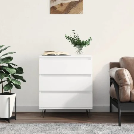 White plywood sideboard 60x35x70 cm by vidaXL, Sideboards - Ref: Foro24-827180, Price: 62,24 €, Discount: %