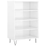 High glossy white engineered wood sideboard 57x35x90 cm by vidaXL, Sideboards - Ref: Foro24-827230, Price: 56,75 €, Discount: %