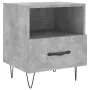 Concrete gray engineered wood bedside table 40x35x47.5 cm by vidaXL, Nightstands - Ref: Foro24-827428, Price: 42,25 €, Discou...