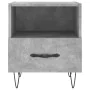 Concrete gray engineered wood bedside table 40x35x47.5 cm by vidaXL, Nightstands - Ref: Foro24-827428, Price: 42,25 €, Discou...