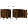 Nachttische 2 Stk. Holzwerkstoff Räuchereiche 40x40x50 cm von vidaXL, Nachttische - Ref: Foro24-827575, Preis: 50,41 €, Rabat...