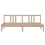 Solid wood bed frame Super King 180x200 cm by vidaXL, Beds and slatted bases - Ref: Foro24-814899, Price: 134,98 €, Discount: %