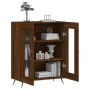 Oak brown engineered wood sideboard 69.5x34x90 cm by vidaXL, Sideboards - Ref: Foro24-827763, Price: 86,47 €, Discount: %