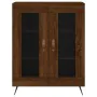 Oak brown engineered wood sideboard 69.5x34x90 cm by vidaXL, Sideboards - Ref: Foro24-827763, Price: 86,47 €, Discount: %