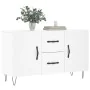 White engineered wood sideboard 100x36x60 cm by vidaXL, Sideboards - Ref: Foro24-828164, Price: 92,79 €, Discount: %