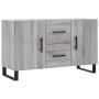 Sonoma gray engineered wood sideboard 100x36x60 cm by vidaXL, Sideboards - Ref: Foro24-828202, Price: 113,92 €, Discount: %