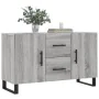 Sonoma gray engineered wood sideboard 100x36x60 cm by vidaXL, Sideboards - Ref: Foro24-828202, Price: 113,92 €, Discount: %